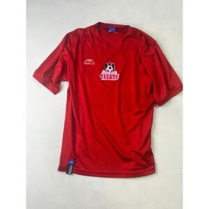 Atletica Copa Tecate Soccer Jersey Mens XL Red Short Sleeve V-Neck Mexico Sport